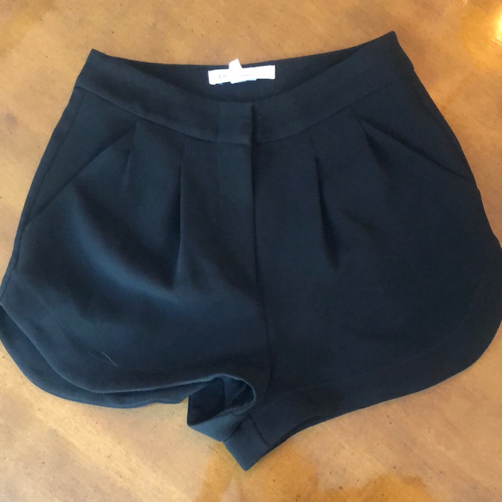 BCBG pleated trouser shorts